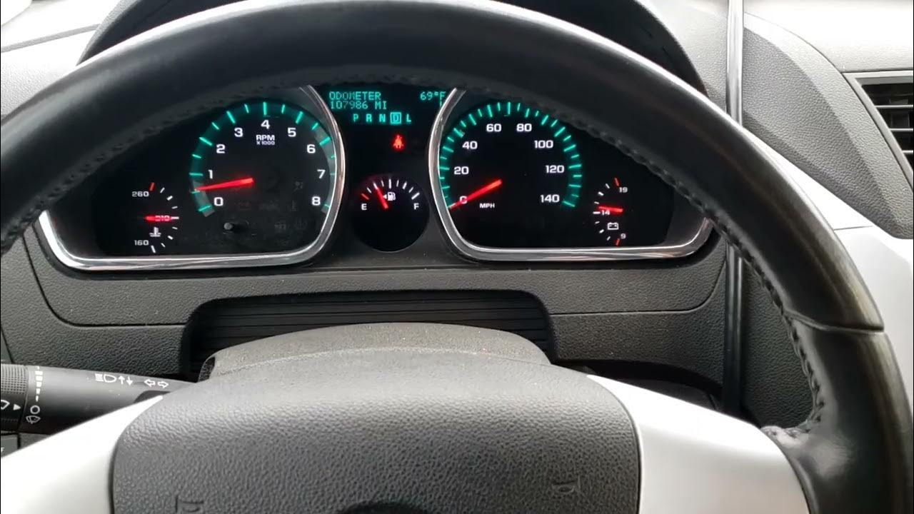 2011 Chevy Traverse 3.6L (P0008) - YouTube