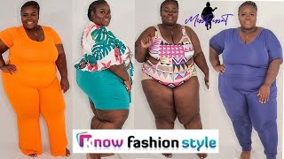 Summer Ready Knowfashionstyle Plus Size Try-On Haul 4X-5Xmissressat