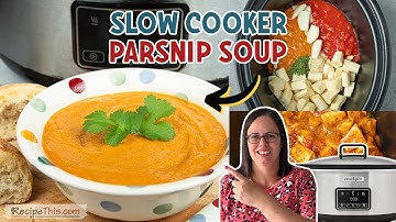 Slow Cooker Parsnip Soup