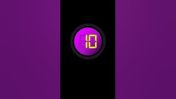10 Second Countdown Timer with clock Ticking sound & Finish alarm beep #timer #clock #countdown