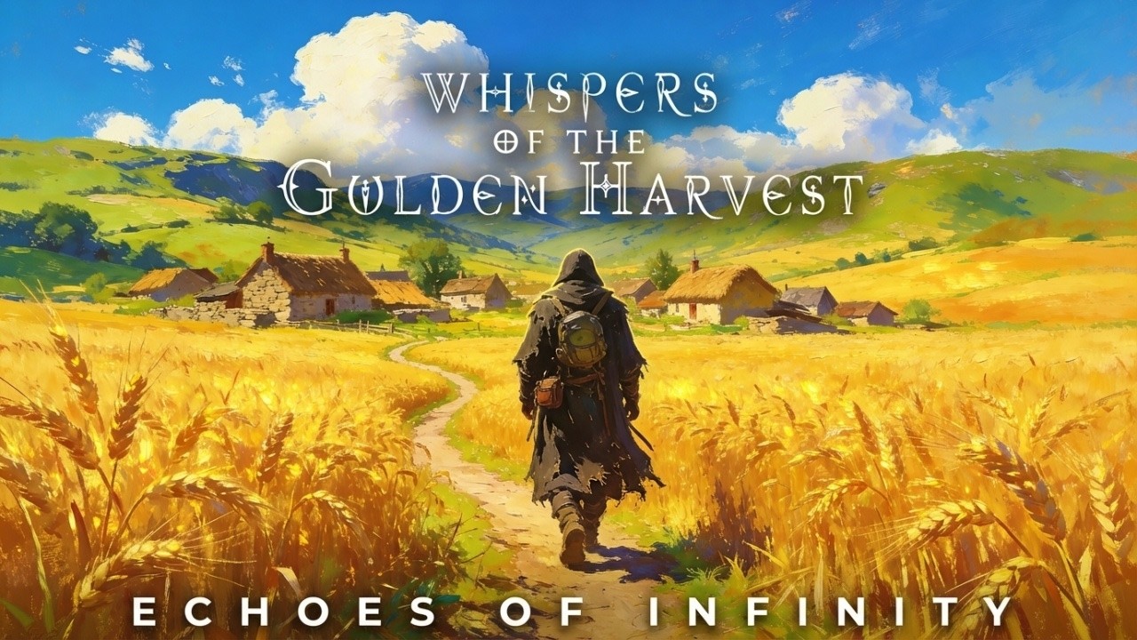 Whispers of the Golden Harvest | Fantasy Celtic Ambience | Relaxing Music [No Ads]