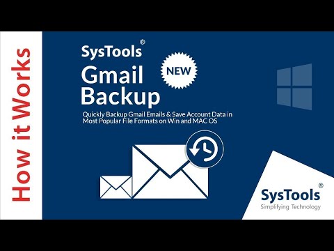 How to take Backup of Gmail Emails to PC | Easy Method 2022