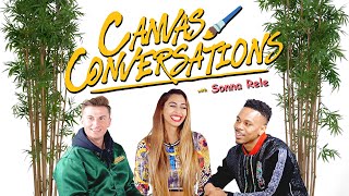 Sonna Rele Speaks On Her Early Musical Influences While Being Drawn | Canvas Conversations