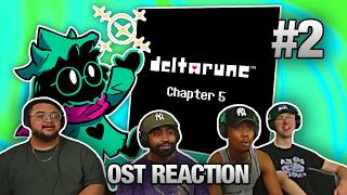 WE LOVE TOBY FOX! MUSIC PRODUCERS React to DELTARUNE Chapter 5 OSTs Pt.2