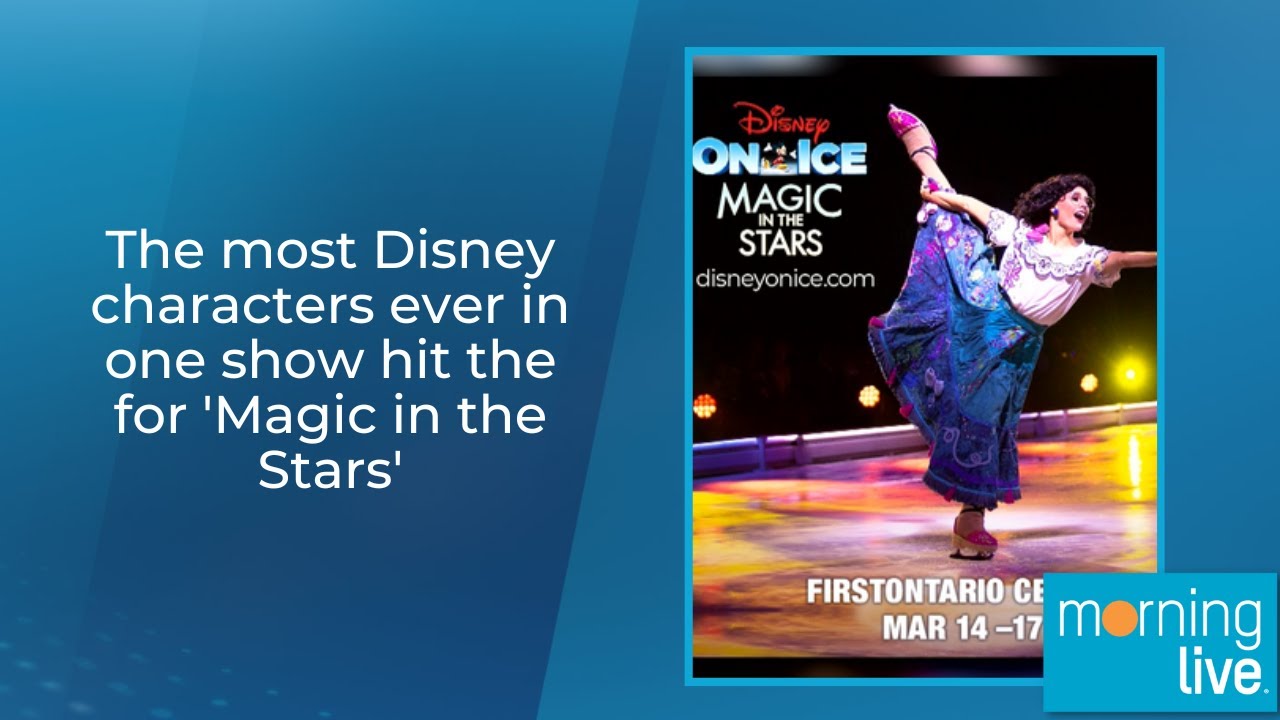 Stars on Disney NOW ! warren wiebe ウォーレン The most Disney characters ever in one show hit the for 'Magic in