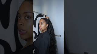 Quick ponytail tutorial (yes it’s from Amazon)