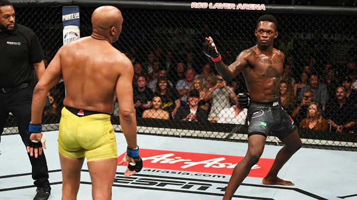 When Anderson Silva fought his younger self "Israel Adesanya" | UFC Moments