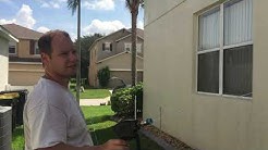 House cleaning of a 2 Story house soft wash in Davenport