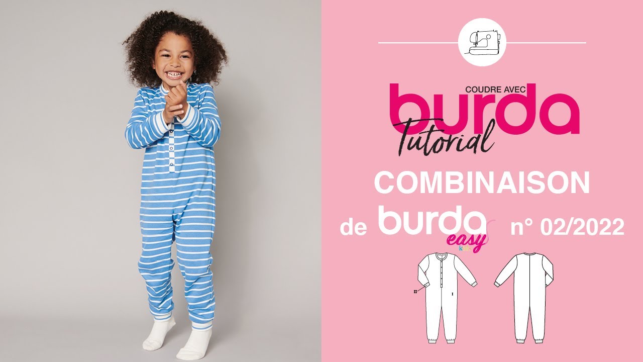 Pyjama en Jersey, BURDA EASY KIDS N°2