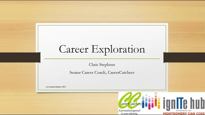 Career Workshop: Career Exploration.
