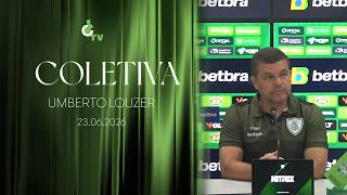 Coletiva Umberto Louzer - América 0 x 1 Criciúma | Coelho TV