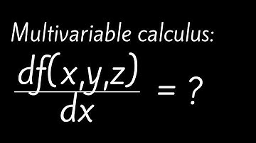 How to calculate the partial derivatives of a function of three variables