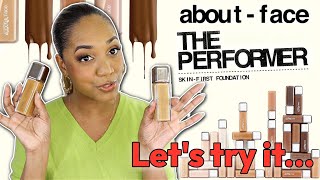 ABOUT FACE  The Performer Foundation...LET'S TRY IT! WEAR TEST + REVIEW