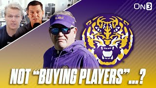 LSU Tigers Head Coach Brian Kelly NOT 'Buying Players' | Good Or Bad Move? | Andy Staples Joins!