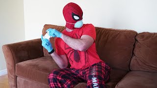 Spiderman In Real Life - Quarantine Routine