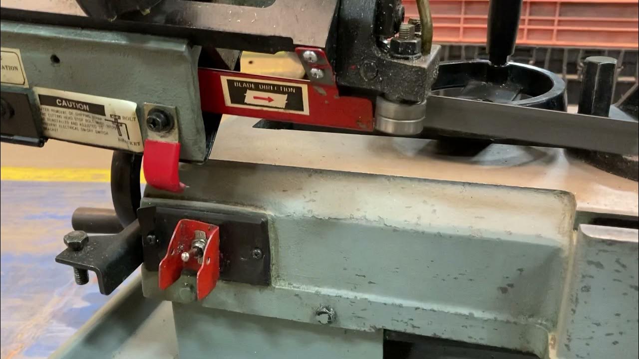 Enco 7" Metal Cutting Band Saw, M/N 1373175 YouTube