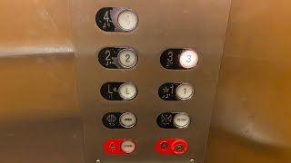 Main Montgomery Traction Elevators @ Grainger Library UIUC, Urbana, IL
