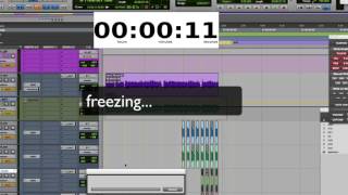 Pro Tools 12.4 Freeze test