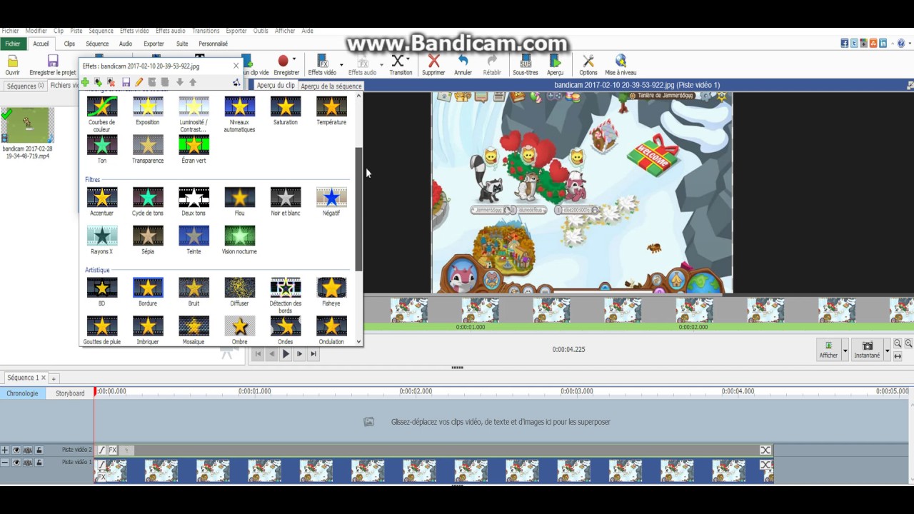 Comment faire une intro avec VidéoPad - YouTube
