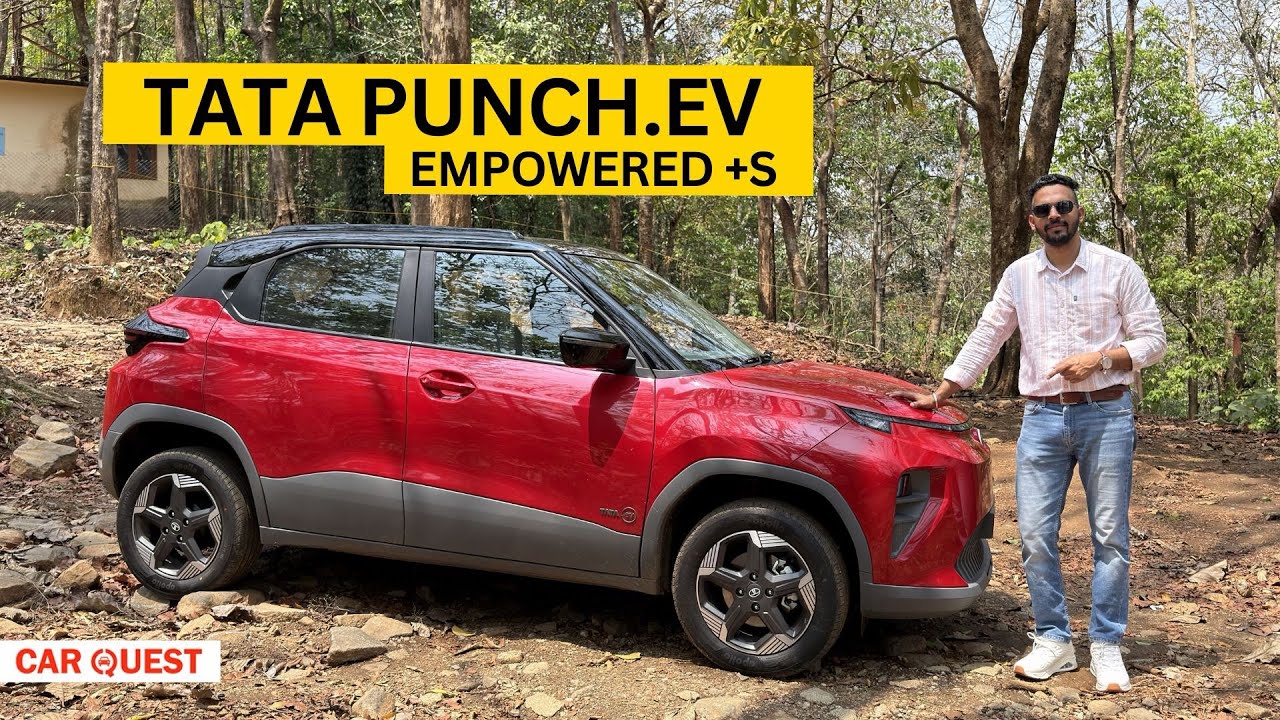 2026 New Tata Punch.ev Empowered +S Detailed Walkaround | CarQuest
