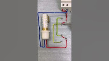 "Control a Bulb with Two Switches🔥|Quick Wiring Hack #Shorts"#electricalhacks #wiring#electricaltips