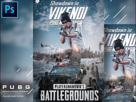 PUBG SNOW  MAP POSTER // Photoshop Manipulation Tutorial // Easy By // Sony Jackson