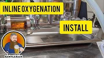 Install the Brewtools B40 B80 Brewing System inline oxygenation kit