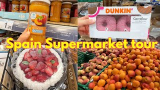 Food cost in Spain | Supermarket shopping trip with Prices