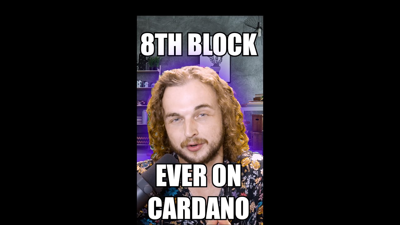 Minting the 8th Block on Cardano! 2020 ADA Throwback #shorts #cardano #ada
