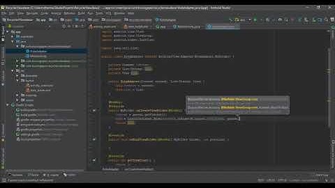 Cara membuat RecyclerView di Android Studio