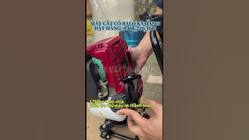 MÁY CẮT CỎ XĂNG 4 THÌ BALO KAMASSU - KS35 - 0368.226.160 #dienmaythanhdiep #lamvuon #maycatco