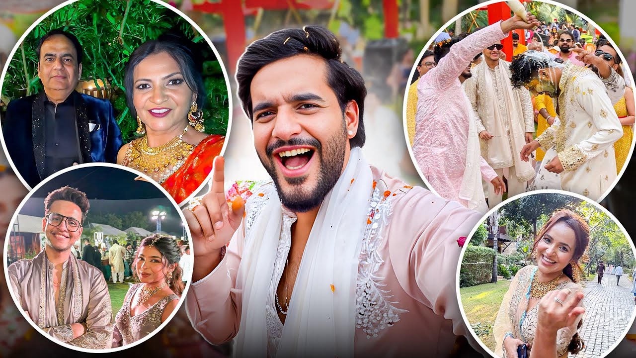 Fun masti and dance on Haldi and sufi night 