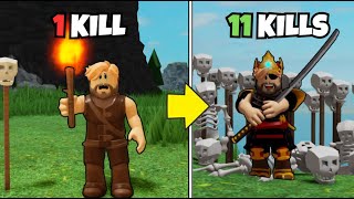 1 Kill = Upgrade Armor | In Roblox The Survival Game