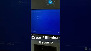 ?Cómo crear y eliminar usuarios en una Play Station 4. shorts ps4