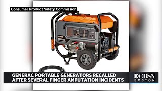 Generac Portable Generators Recalled After Several Finger Amputations Incidents