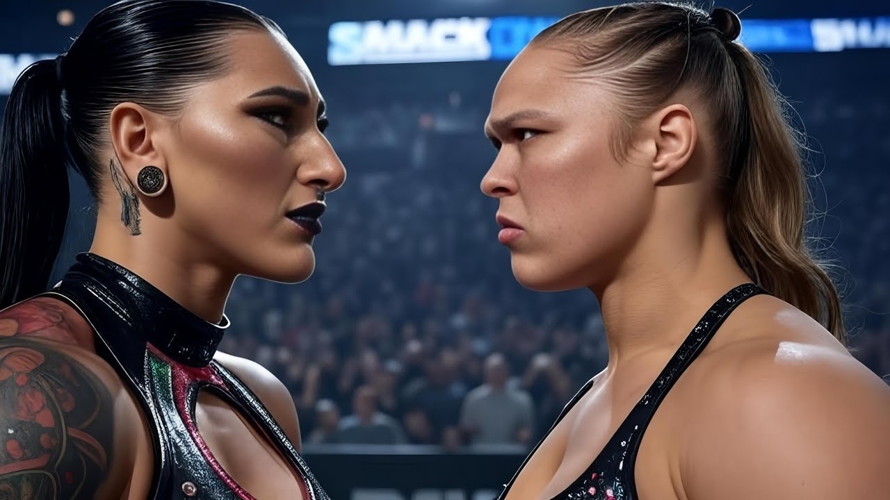 Rhea Ripley Ronda Rousey WWE 2k25 FULL MATCH - Ronda Rousey Vs. Rhea Ripley : SmackDown Live ...