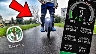 EUC WORLD APP GUIDE - The BEST App for Electric Unicycles !!! (makes your wheel sound like a Harley) screenshot 5