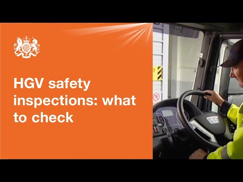 HGV safety inspections: what to check