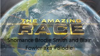 Amazing Race Shomance Brodie Smith and Blair Fowler aka #Blodie