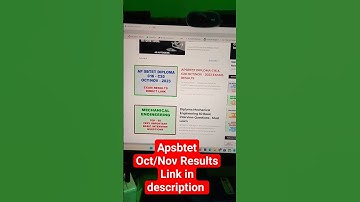 AP SBTET Diploma c16 c20 oct - nov exam results 2023 Link in description #apsbtet   #results #2023