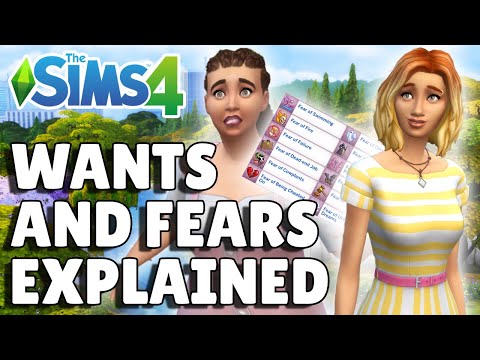 The Sims 4 wants and fears explained