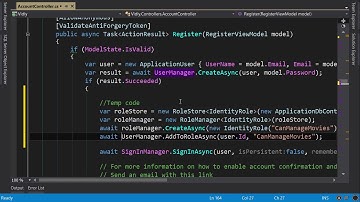 086 Seeding Users and Roles
