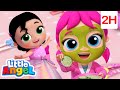 Jills fabulous spa party  songs for kids  little angel  moonbug kids  girl power 