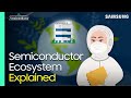 Semiconductor ecosystem explained  all about semiconductor by samsung semiconductor