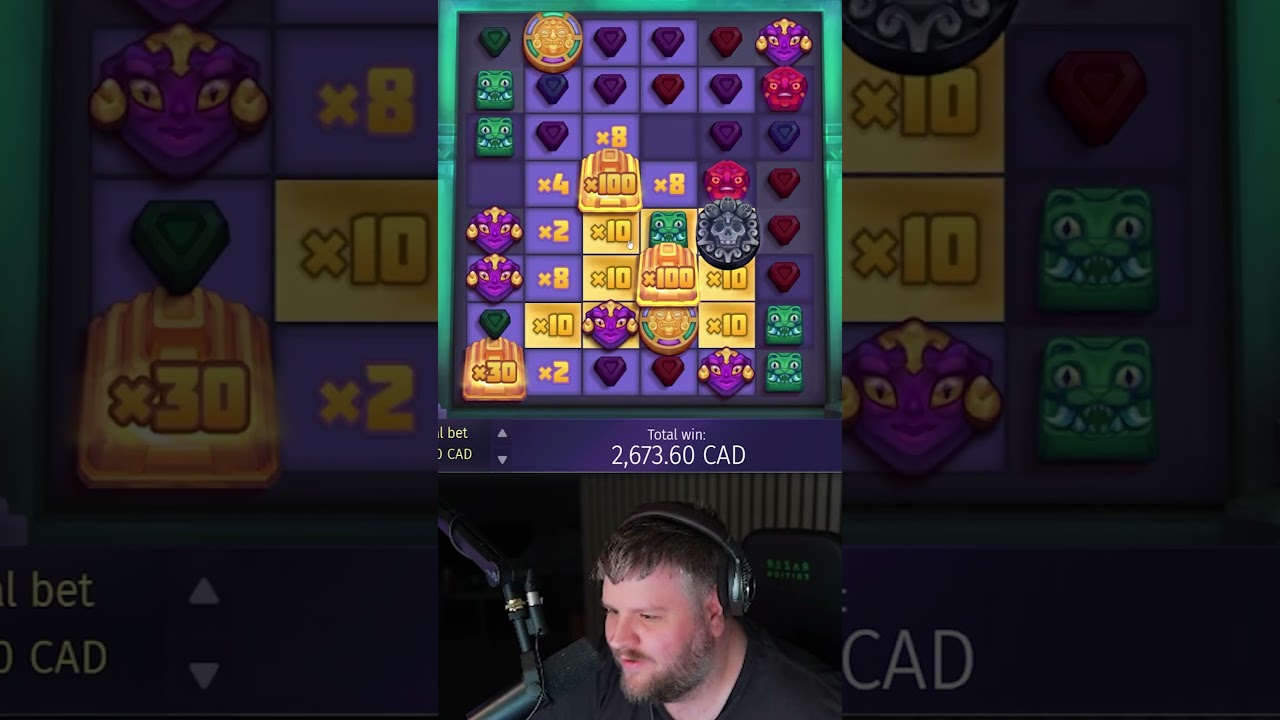 AZTEC CLUSTERS FEATURE SPIN PAYS MASSIVE!! 