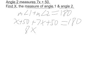 Supplementary angles word problem ex.