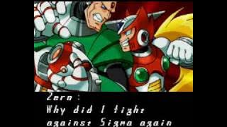 Megaman X5 Zero's death