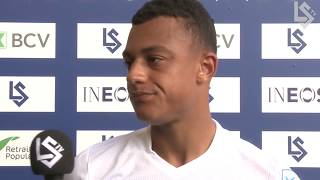 Lstv Fc Lausanne-Sport - Fc Vaduz, Interview Daprès-Match De Dan Ndoye