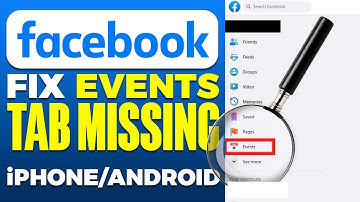 How To Fix Events Tab Missing From Facebook iPhone/Android (2025)