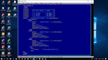 Algoritma Pemrograman 60200118089, Nurul Hidayat